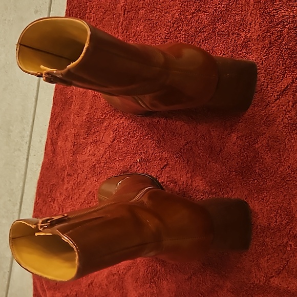 Sezane axelle ankle boot polished Carmel euro 39 - Picture 7 of 8